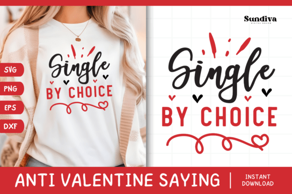 Anti Valentine Quote SVG