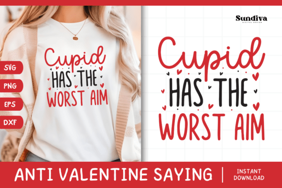 Anti Valentine SVG for Bold Graphics and Crafts