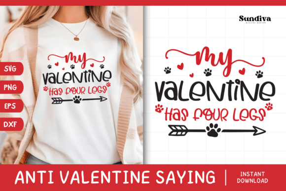 Anti Valentine SVG for Crafts and Graphics