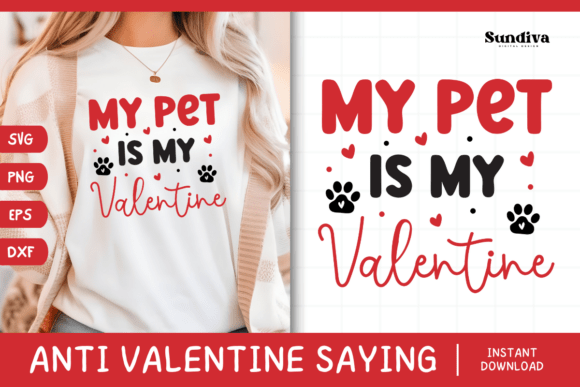 Anti Valentine SVG for Graphic Designers