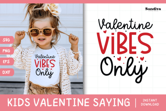 Kids Valentine SVG for Graphics and Crafts