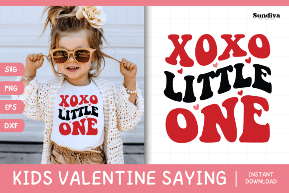 Kids Valentine SVG for Graphics and Crafts
