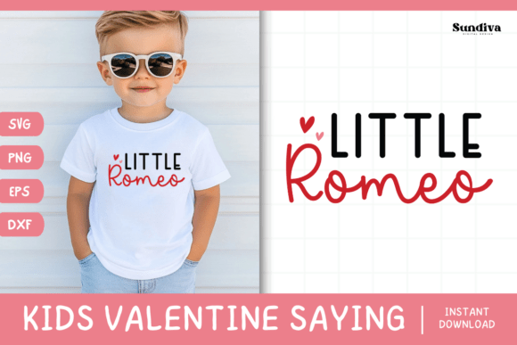 Kids Valentine SVG for Graphics and Crafts
